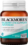 Blackmores Bilberry Eye Support 30 Tablets