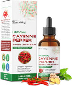 Liposomal Cayenne Pepper With Ginger & Lemon Balm Advanced Formula Supports Digestion, Heart Wellness & Boosts Immunity* 2.0 Fl. Oz (60Ml) Made In The Usa Liposomal Cayenne Pepper With Ginger & Lemon Balm Advanced Formula Supports Digestion, Heart Wellness & Boosts Immunity* 2.0 Fl. Oz (60Ml) Made In The Usa