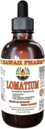 Hawaiipharm Lomatium Liquid Extract, Lomatium (Lomatium Dissectum) Dried Root Powder Tincture Supplement 2X2 Oz