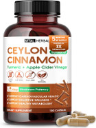 Liposomal Ceylon Cinnamon With Turmeric & Apple Cider Vinegar  Supports Heart, Digestion & Metabolism  150 Capsules  Made In The Usa Liposomal Ceylon Cinnamon With Turmeric & Apple Cider Vinegar  Supports Heart, Digestion & Metabolism  150 Capsules  Made In The Usa