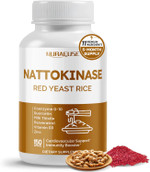 Nattokinase 11-In-1 Formula - With Red Yeast Rice Coenzyme Q-10 Quercetin, Milk Thistle, Resveratrol - Non-Gmo, Gluten-Free, Soy-Free Nattokinase 11-In-1 Formula - With Red Yeast Rice Coenzyme Q-10 Quercetin, Milk Thistle, Resveratrol - Non-Gmo, Gluten-Free, Soy-Free