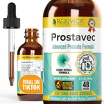 Prostavec Advanced Prostate Support Supplement - Liquid Formula For Faster Absorption With Pygeum, Saw Palmetto, Stinging Nettle + Turmeric & Damiana - Vegan, Non-Gmo - 6 Fl Oz Prostavec Advanced Prostate Support Supplement - Liquid Formula For Faster Absorption With Pygeum, Saw Palmetto, Stinging Nettle + Turmeric & Damiana - Vegan, Non-Gmo - 6 Fl Oz