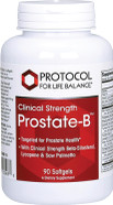 Protocol For Life Balance Prostate-B Clinical Strength - Prostate Health Supplement For Men - With Beta Sitosterol, Lycopene & Saw Palmetto - Halal & Dairy Free - 90 Softgels