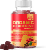 Berberine Supplement Gummies (1200Mg) With Ceylon Cinnamon, Turmeric, Milk Thistle & Artichoke - Sugar Free, Gluten Free, Gmp Quality Berberine Supplement Gummies (1200Mg) With Ceylon Cinnamon, Turmeric, Milk Thistle & Artichoke - Sugar Free, Gluten Free, Gmp Quality