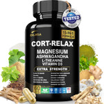 Super Calm Cortisol Supplement With Magnesium Glycinate, Ashwagandha Ksm-66, L-Theanine, Phosphatidylserine, Ginkgo Biloba & Lions Mane For Calm, Focus, Mental Clarity, Relaxation, Sleep, Energy Super Calm Cortisol Supplement With Magnesium Glycinate, Ashwagandha Ksm-66, L-Theanine, Phosphatidylserine, Ginkgo Biloba & Lions Mane For Calm, Focus, Mental Clarity, Relaxation, Sleep, Energy
