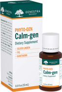 Genestra Brands Calm-Gen | Silver Linden, Fig, And Hawthorn Herbal Supplement | 0.5 Fl. Oz Genestra Brands Calm-Gen | Silver Linden, Fig, And Hawthorn Herbal Supplement | 0.5 Fl. Oz