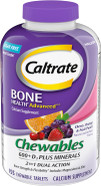 Caltrate Chewables 600 +D3 Plus Minerals Calcium And Vitamin D, Sugar Free, Cherry, Orange And Fruit Punch, 90 Count Caltrate Chewables 600 +D3 Plus Minerals Calcium And Vitamin D, Sugar Free, Cherry, Orange And Fruit Punch, 90 Count