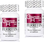 Cardiovascular Research Ferritin Iron Supplement For Women And Men 5 Mg 120 Capsules - 2 Pack Saver Cardiovascular Research Ferritin Iron Supplement For Women And Men 5 Mg 120 Capsules - 2 Pack Saver