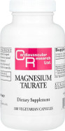 Cardiovascular Research Magnesium Taurate 125 Mg, Creamy White, 180 Capsules (Magt2) Cardiovascular Research Magnesium Taurate 125 Mg, Creamy White, 180 Capsules (Magt2)