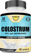 Colostrum Capsules 1000Mg Per Serving - Us Sourced, 25% Immunoglobulin For Immune Support & Gut Health, 60 Capsules, 30 Servings Colostrum Capsules 1000Mg Per Serving - Us Sourced, 25% Immunoglobulin For Immune Support & Gut Health, 60 Capsules, 30 Servings