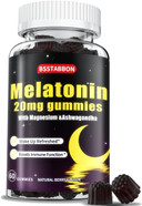 Melatonin Gummies 20Mg For Women Men: Sugar Free Chewable Supplement With Zinc L-Theanine Ashwagandha Magnesium Lemon Balm And Chamomile - Maximum Strength For Adults Natural Berry Flavor(120Count) Melatonin Gummies 20Mg For Women Men: Sugar Free Chewable Supplement With Zinc L-Theanine Ashwagandha Magnesium Lemon Balm And Chamomile - Maximum Strength For Adults Natural Berry Flavor(120Count)