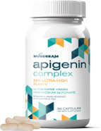 Apigenin Supplement For Sleep - 50Mg Apigenin Per Capsule With Magnesium Glycinate 275Mg L-Theanine 100Mg Gaba 100Mg - 98% Ultra-High Purity - Melatonin Alternative Apigenin Supplement For Sleep - 50Mg Apigenin Per Capsule With Magnesium Glycinate 275Mg L-Theanine 100Mg Gaba 100Mg - 98% Ultra-High Purity - Melatonin Alternative