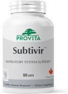 Subtivir - Immune Respiratory System Antiviral Support - With Bacillus Subtilis De111-60 Vcaps - Made In Canada