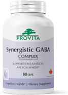 Synergistic Gaba Pro: Vegan Non-Gmo Formula For Enhanced Relaxation, Sleep, Focus (60 Capsules)