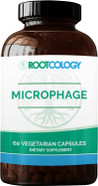 Rootcology By Dr. Izabella Wentz | Microphage | Four-Phage Bacteriophage Formulation + Seven Strains Of Probiotics To Promote Healthy Gastrointestinal And Immune Function | 60 Vegetarian Capsules