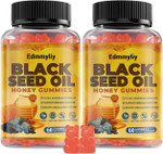 Black Seed Oil & Honey Gummies - Black Seed Oil 500Mg With Biotin, Ashwagandha Extract, Turmeric Extract, Vitamin C & B6 - Supports Immune & Digestion Black Seed Oil & Honey Gummies - Black Seed Oil 500Mg With Biotin, Ashwagandha Extract, Turmeric Extract, Vitamin C & B6 - Supports Immune & Digestion