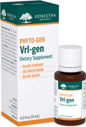 Genestra Brands Vrl-Gen | Black Currant, Sea Buckthorn, And Black Alder Herbal Supplement | 0.5 Fl. Oz Genestra Brands Vrl-Gen | Black Currant, Sea Buckthorn, And Black Alder Herbal Supplement | 0.5 Fl. Oz