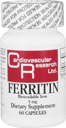 Ecological Formulas_Cardio Research Ferritin 60C