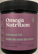 Omega Nutrition Coconut Oil, 454-Grams