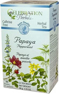 Celebration Herbals Papaya Peppermint Tea Organic 24 Bag, 0.02 Pound