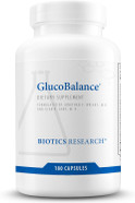 Biotics Research Glucobalance Chromium, Vanadium, L Carnitine Supplement, Supports Metabolic Health And Maintain Healthy Blood Lipid Levels - 180 Capsules
