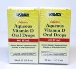 Infants Aqueous Vitamin D Oral Drops 400Iu/Ml 2-Pak (2 X 50Ml)