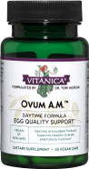 Vitanica Ovum A.M. - Egg Quality Support With Vitamin D3, Alpha Lipoic Acid & Coq10 - Works Best With Ovum P.M. - Herbal Dietary Supplements - Lady - 30 Vegan Caps Vitanica Ovum A.M. - Egg Quality Support With Vitamin D3, Alpha Lipoic Acid & Coq10 - Works Best With Ovum P.M. - Herbal Dietary Supplements - Lady - 30 Vegan Caps