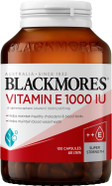 Blackmores Natural E 1000Iu 100 Capsules