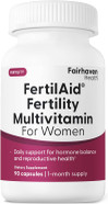 Fairhaven Health Fertilaid For Women | Prenatal Vitamin Fertility Supplements For Women | Conception For Her With Vitex And Folate | Support Cycle Regularity And Ovulation* | 270 Vegan Capsules Fairhaven Health Fertilaid For Women | Prenatal Vitamin Fertility Supplements For Women | Conception For Her With Vitex And Folate | Support Cycle Regularity And Ovulation* | 270 Vegan Capsules