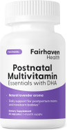 Fairhaven Health Postnatal Multivitamin Essentials | Vegan Daily Multivitamin For Postpartum Women | Breastfeeding Mother And Baby Development Support | Gluten, Dairy, Soy Free | Non-Gmo | 60 Capsules Fairhaven Health Postnatal Multivitamin Essentials | Vegan Daily Multivitamin For Postpartum Women | Breastfeeding Mother And Baby Development Support | Gluten, Dairy, Soy Free | Non-Gmo | 60 Capsules