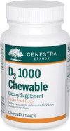 Genestra Brands D3 1000 Chewable | Vitamin D Supplement | 120 Chewable Tablets | Natural Blackcurrant Flavor Genestra Brands D3 1000 Chewable | Vitamin D Supplement | 120 Chewable Tablets | Natural Blackcurrant Flavor