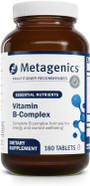 Metagenics Vitamin B-Complex - Energy Support & Healthy Stress Response* - With Vitamin B6 & B12 - Vegetarian & Gluten-Free - 180 Count