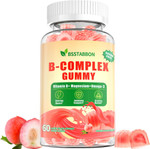 Organic Methylated Vitamins B Gummies: Daily Vegan Complex Supplement With B12 B1 B2 B3 B5 B6 B7 Zinc Magnesium Ashwagandha - High Absorption Energy Immune Health Support For Adults(120Count Organic Methylated Vitamins B Gummies: Daily Vegan Complex Supplement With B12 B1 B2 B3 B5 B6 B7 Zinc Magnesium Ashwagandha - High Absorption Energy Immune Health Support For Adults(120Count