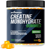 Creatine Monohydrate 5000Mg Supplement Gummies - With L-Taurine Betaine Anhydrous Alpha-Gpc Bcaa 2:1:1 - Sugar-Free Gluten Free For Men Women Creatine Monohydrate 5000Mg Supplement Gummies - With L-Taurine Betaine Anhydrous Alpha-Gpc Bcaa 2:1:1 - Sugar-Free Gluten Free For Men Women