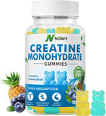 Creatine Monohydrate Gummies 5000Mg For Men & Women, Chewables Creatine Monohydrate For Muscle Strength, Muscle Builder, Energy Boost, Pre-Workout Supplement(90 Count)-Blueberry Pineapple Creatine Monohydrate Gummies 5000Mg For Men & Women, Chewables Creatine Monohydrate For Muscle Strength, Muscle Builder, Energy Boost, Pre-Workout Supplement(90 Count)-Blueberry Pineapple