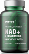 Nad+ & Resveratrol Supplement, 120 Capsules Nad+ Boosting Supplement For Max Absorption For Support Cellular Energy Aging Defense Nad+ & Resveratrol Supplement, 120 Capsules Nad+ Boosting Supplement For Max Absorption For Support Cellular Energy Aging Defense