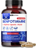 Vital Herbal Liposomal Benfotiamine With Alpha Lipoic Acid - Maximum Potency- Support Healthy Metabolism - Made In The Usa Vital Herbal Liposomal Benfotiamine With Alpha Lipoic Acid - Maximum Potency- Support Healthy Metabolism - Made In The Usa