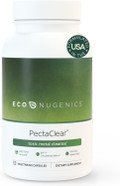 Econugenics Pectaclear Detox Supplement For Toxic Metal Cleanse Naturally & Safely Eliminates Toxins For Gut, Liver & Kidney Detox & Repair Helps With Energy, Weight, Hormone Balance, 180 Capsules Econugenics Pectaclear Detox Supplement For Toxic Metal Cleanse Naturally & Safely Eliminates Toxins For Gut, Liver & Kidney Detox & Repair Helps With Energy, Weight, Hormone Balance, 180 Capsules