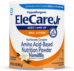 Elecare Jr Vanilla, Dha & Lutein Amino Acid-Based Nutrition Powder, Complete Nutrition For Ages 1 And Older, 14.1-Oz Can Elecare Jr Vanilla, Dha & Lutein Amino Acid-Based Nutrition Powder, Complete Nutrition For Ages 1 And Older, 14.1-Oz Can