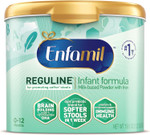 Enfamil Reguline Baby Formula, Milk-Based Infant Nutrition, Dual Prebiotics For Soft, Comfortable Stools Within 1 Week Of Use, Omega-3 Dha For Immune Support, Reusable Powder Tub, 78 Oz?