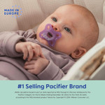 Mam Comfort Baby Pacifiers, Lightweight One-Piece Full Silicone Binky For Newborns 0-3 Months, Bpa-Free Nipple, Easy To Clean Pacifier, Best For Breastfed Babies, With Sterilizer Case, 2 Count Binkies Mam Comfort Baby Pacifiers, Lightweight One-Piece Full Silicone Binky For Newborns 0-3 Months, Bpa-Free Nipple, Easy To Clean Pacifier, Best For Breastfed Babies, With Sterilizer Case, 2 Count Binkies