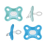 Mam Comfort Baby Pacifiers, Lightweight One-Piece Full Silicone Binky For Newborns 0-3 Months, Bpa-Free Nipple, Easy To Clean Pacifier, Best For Breastfed Babies, With Sterilizer Case, 2 Count Binkies Mam Comfort Baby Pacifiers, Lightweight One-Piece Full Silicone Binky For Newborns 0-3 Months, Bpa-Free Nipple, Easy To Clean Pacifier, Best For Breastfed Babies, With Sterilizer Case, 2 Count Binkies