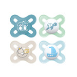 Mam Original Start Matte Baby Pacifiers, Binky For 0-3 Months, Bpa-Free Silicone Nipple, Easy To Clean, Best For Newborn Babies, Developed With Medical Experts, 4 Count Binkies Mam Original Start Matte Baby Pacifiers, Binky For 0-3 Months, Bpa-Free Silicone Nipple, Easy To Clean, Best For Newborn Babies, Developed With Medical Experts, 4 Count Binkies