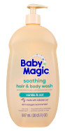 Baby Magic Soothing Hair & Body Wash | Soothes And Cleanses Baby'S Delicate Skin | Tear-Free | Vanilla And Oats | 16.5 Fl Oz