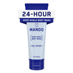 Mando Odor Shield Body Wash - 24 Hour Control - Removes Odor Better Than Soap - Sls And Paraben Free, Skin Safe - 8.5 Ounce (Pro Sport)
