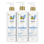 Dove Body Love Body Cleanser Moisture Boost For Dry Skin Body Wash With Hyaluronic Acid And Moringa Oil 17.5 Fl Oz