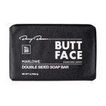 Marlowe. No. 069 Butt Face Mens Soap, 7 Oz, Double Sided Moisturizing & Body Exfoliator Bar Soap With Pumice & Apricot Seed Powder, Crisp Sea Air, Fresh Sage + Cedarwood Scent