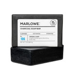 Marlowe. No. 106 Charcoal Soap 7 Oz, Body Bar Soap For Men, Cleansing, Purifying & Hydrating With Natural Extracts, Shea Butter, Olive Oil & Green Tea Extracts, Fresh Woodsy Scent Marlowe. No. 106 Charcoal Soap 7 Oz, Body Bar Soap For Men, Cleansing, Purifying & Hydrating With Natural Extracts, Shea Butter, Olive Oil & Green Tea Extracts, Fresh Woodsy Scent
