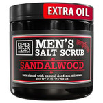 Salt Body Scrub Eucalyptus & Mint For Men Moisturizes, Exfoliates & Nourishes Skin  Cleanses & Detoxifies With Dead Sea Minerals  Dead Sea Collection - 23.28 Oz