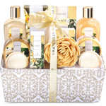 Spa Gift Baskets For Women, Spa Luxetique Spa Gifts For Women, Birthday Gifts Spa Kit, 12Pc Vanilla Bath Set, Womens Self Care Gifts,Christmas Gifts Spa Gift Baskets For Women, Spa Luxetique Spa Gifts For Women, Birthday Gifts Spa Kit, 12Pc Vanilla Bath Set, Womens Self Care Gifts,Christmas Gifts